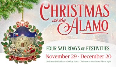 Alamo launches four weeks of holiday fun with free ‘Christmas At The Alamo’ events