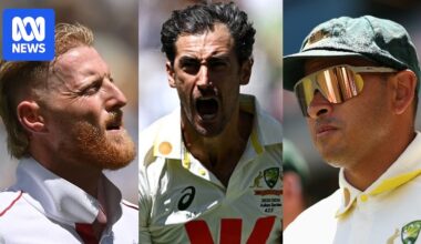 Khawaja causes chaos, Starc and Stokes star as batters collapse — five quick hits from Ashes first Test day one