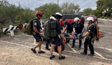 Man rescued from Phoenix mountain trail after bike crash