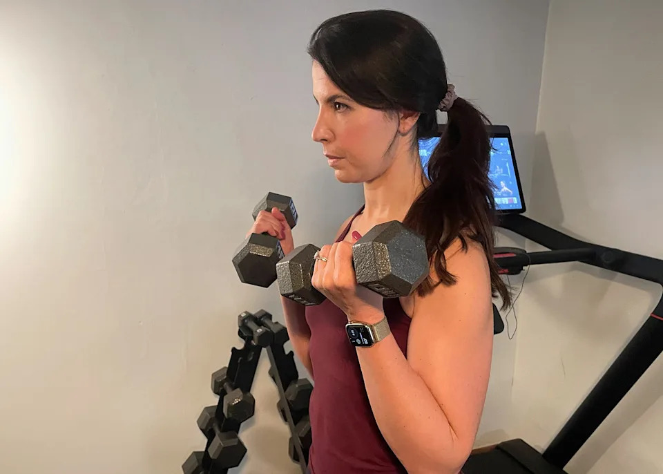 Christy Houvouras, 37, still exercises daily after surgeons removed 20% of her lung to treat her lung cancer.