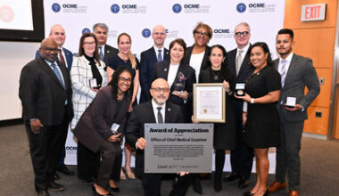 LiveOnNY Honors the New York City Office of Chief Medical Examiner for Vital Contributions by Over 400 Staff Members in Increasing Organ Donation