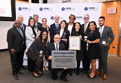 LiveOnNY Honors the New York City Office of Chief Medical Examiner for Vital Contributions by Over 400 Staff Members in Increasing Organ Donation