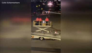 Houston-bound United flight clipped by another plane in New York