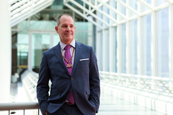 Bureau of Meteorology chief executive Stuart Minchin.