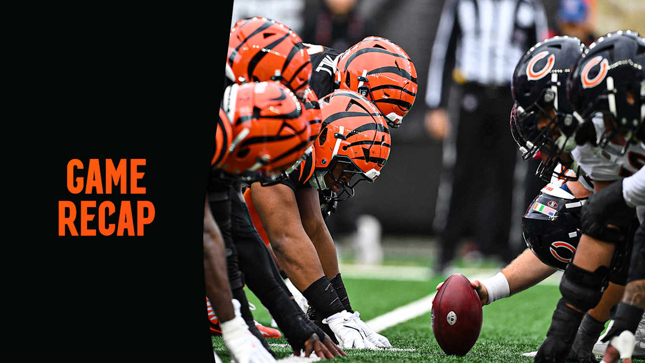 Bengals Bears Postgame Recap | Stats, Notes and Quotes
