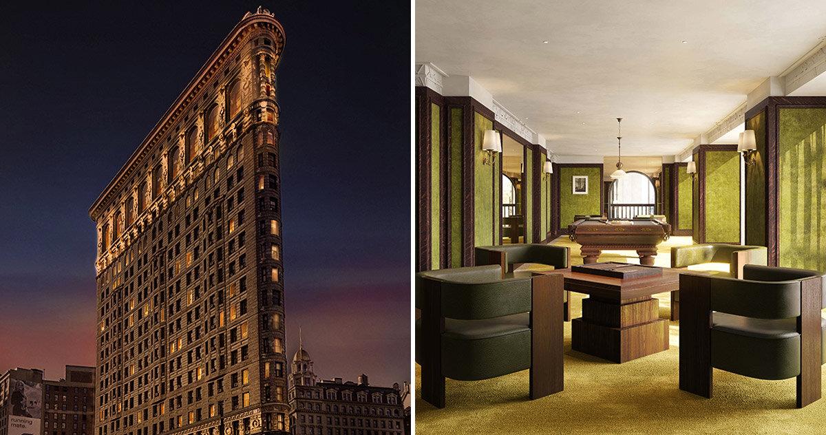 first look inside the residences of NYC's renovated flatiron building