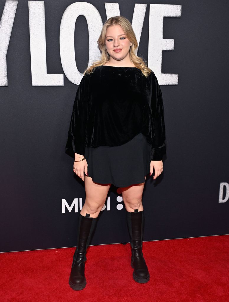 Francesca Scorsese attends the "Die My Love" New York premiere