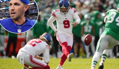 Giants kicker Graham Gano says fans have told him to kill himself