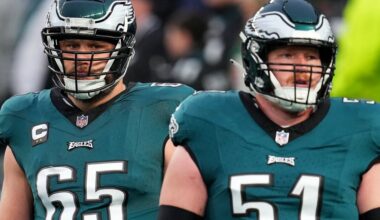 Eagles issue estimated injury report ahead of Lions game