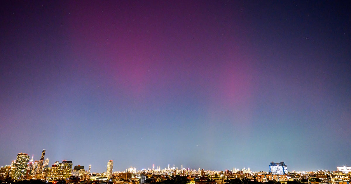 Northern lights may be visible in NYC tonight. Map shows where the best chance is to see them.
