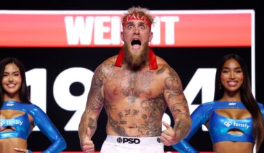 Jake Paul vs. Anthony Joshua clash announced for next month