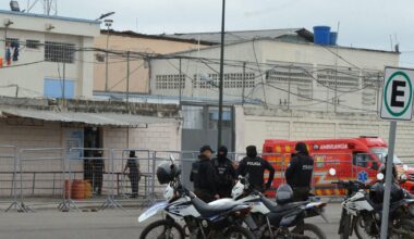 Ecuador prison riot leaves 4 inmates dead and dozens injured