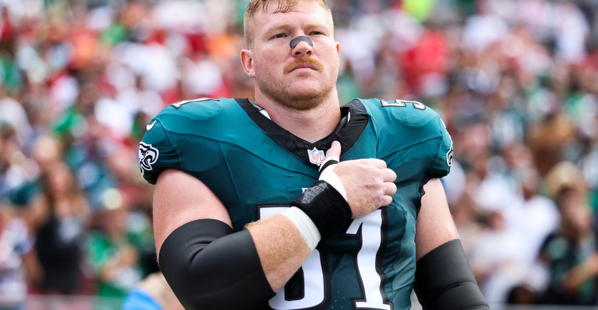 Eagles Injury Report: Cam Jurgens misses practice again
