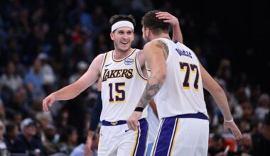 Grades for Luka Dončić, Austin Reaves, in Lakers win over Grizzlies