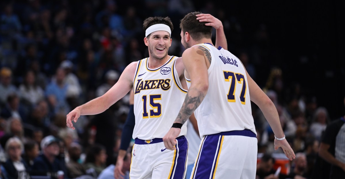 Grades for Luka Dončić, Austin Reaves, in Lakers win over Grizzlies