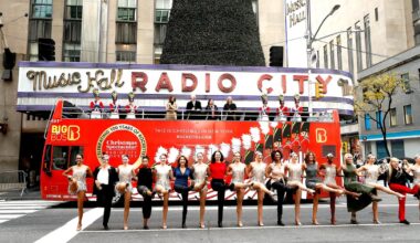 Radio City Rockettes celebrate 100th anniversary with street renaming ceremony in Midtown Manhattan