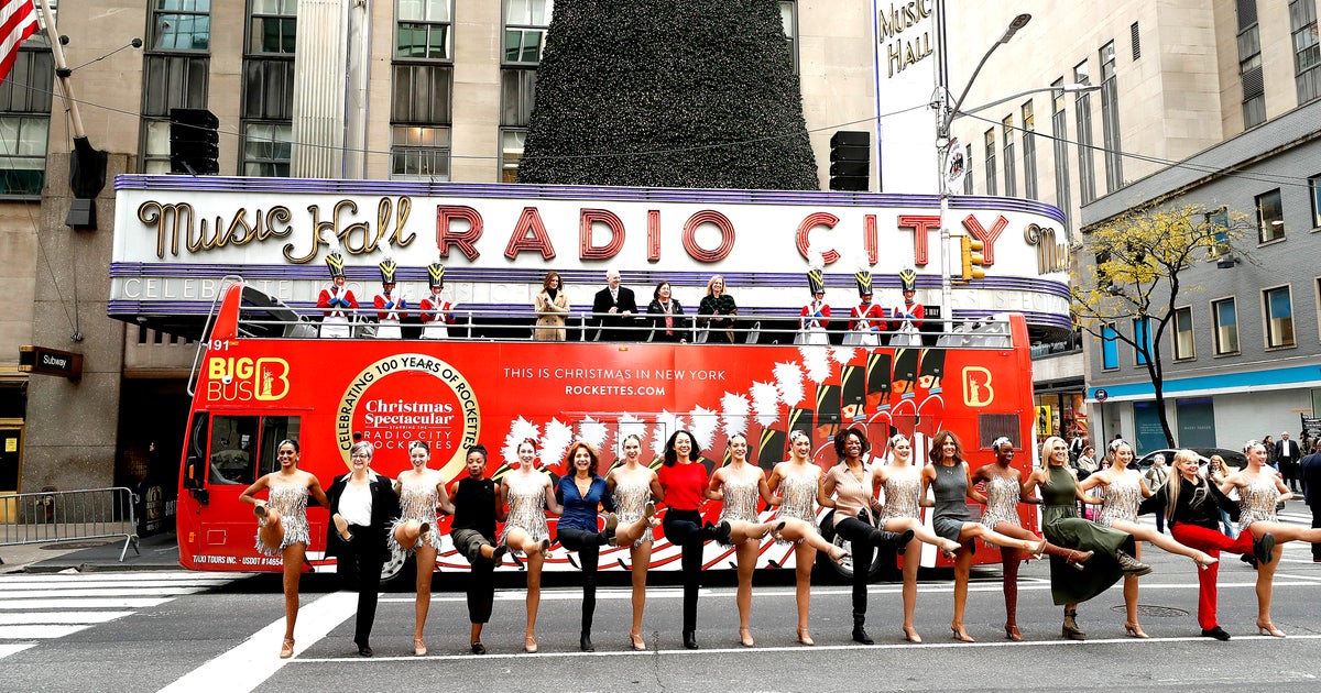 Radio City Rockettes celebrate 100th anniversary with street renaming ceremony in Midtown Manhattan