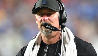 Detroit Lions head coach Dan Campbell says Philadelphia Eagles fans spit, threw batteries at him as a player