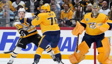 Penguins/Predators Recap: Anemic Pens blow another late lead, lose in OT
