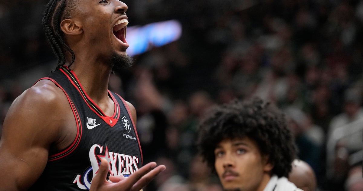 Tyrese Maxey scores career-high 54 points as Philadelphia 76ers beat Milwaukee Bucks in OT
