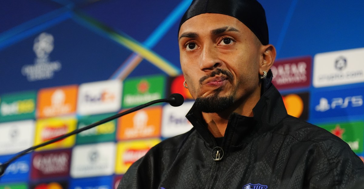 Raphinha reveals why he turned down Chelsea for Barcelona ahead of Champions League tie