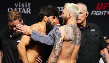 UFC Qatar Results: Tsarukyan vs. Hooker
