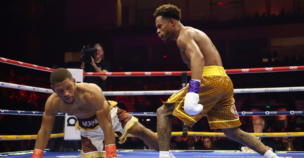 Devin Haney takes WBO welterweight title from Brian Norman