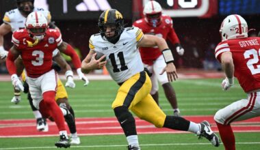 Iowa rolls to 40-16 win over Nebraska in regular season finale