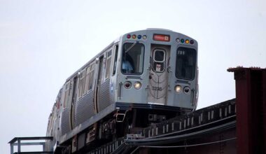 Man sets fire to a woman on a Chicago L train before fleeing, police say