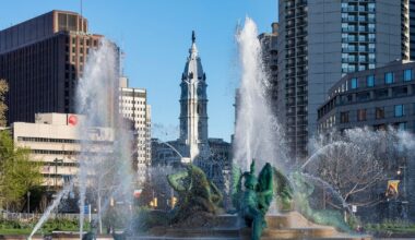 Lane closures planned in Philadelphia's Logan Circle for sidewalk improvement work