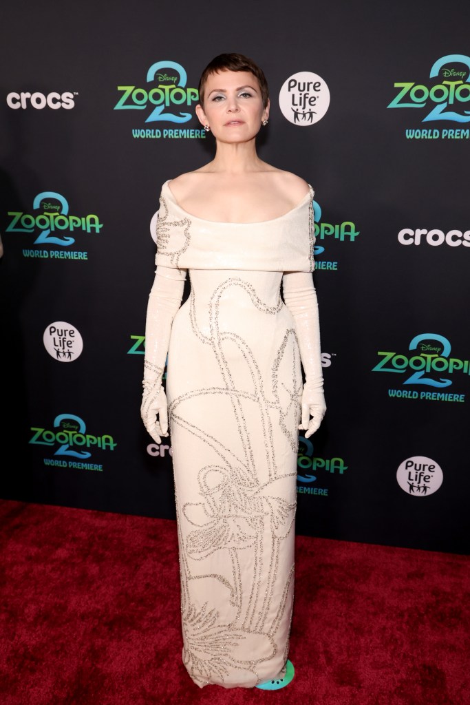 Ginnifer Goodwin attends the "Zootopia 2" premiere