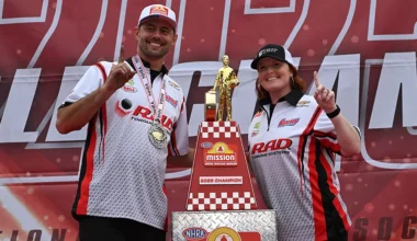 Dallas Glenn clinches first NHRA Pro Stock world championship