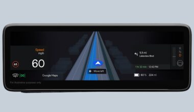 Google Maps can tell Polestar 4 drivers when to merge lanes