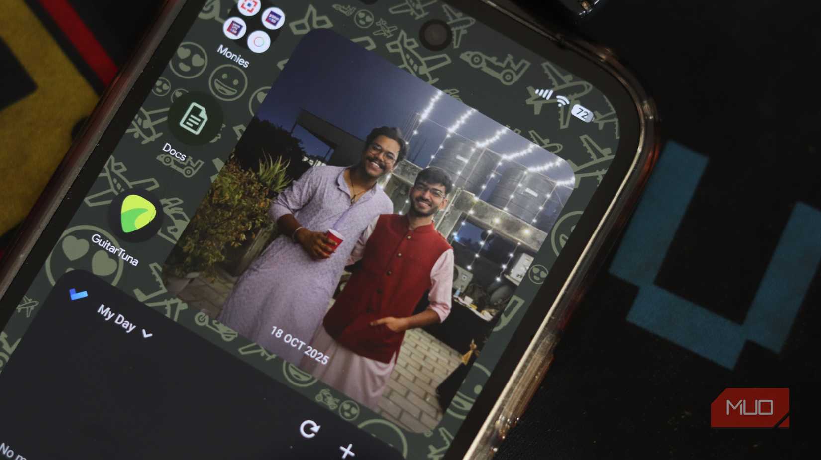 Google Photos people and pets widget.