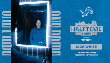 Detroit Lions Thanksgiving Halftime Show powered by Verizon to feature performance by Detroit rocker Jack White