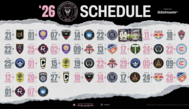 Inter Miami CF’s 2026 MLS Regular Season Schedule presented by Ticketmaster Unveiled, Miami Freedom Park’s MLS Home Opener Set for April 4