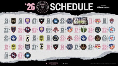 Inter Miami CF’s 2026 MLS Regular Season Schedule presented by Ticketmaster Unveiled, Miami Freedom Park’s MLS Home Opener Set for April 4