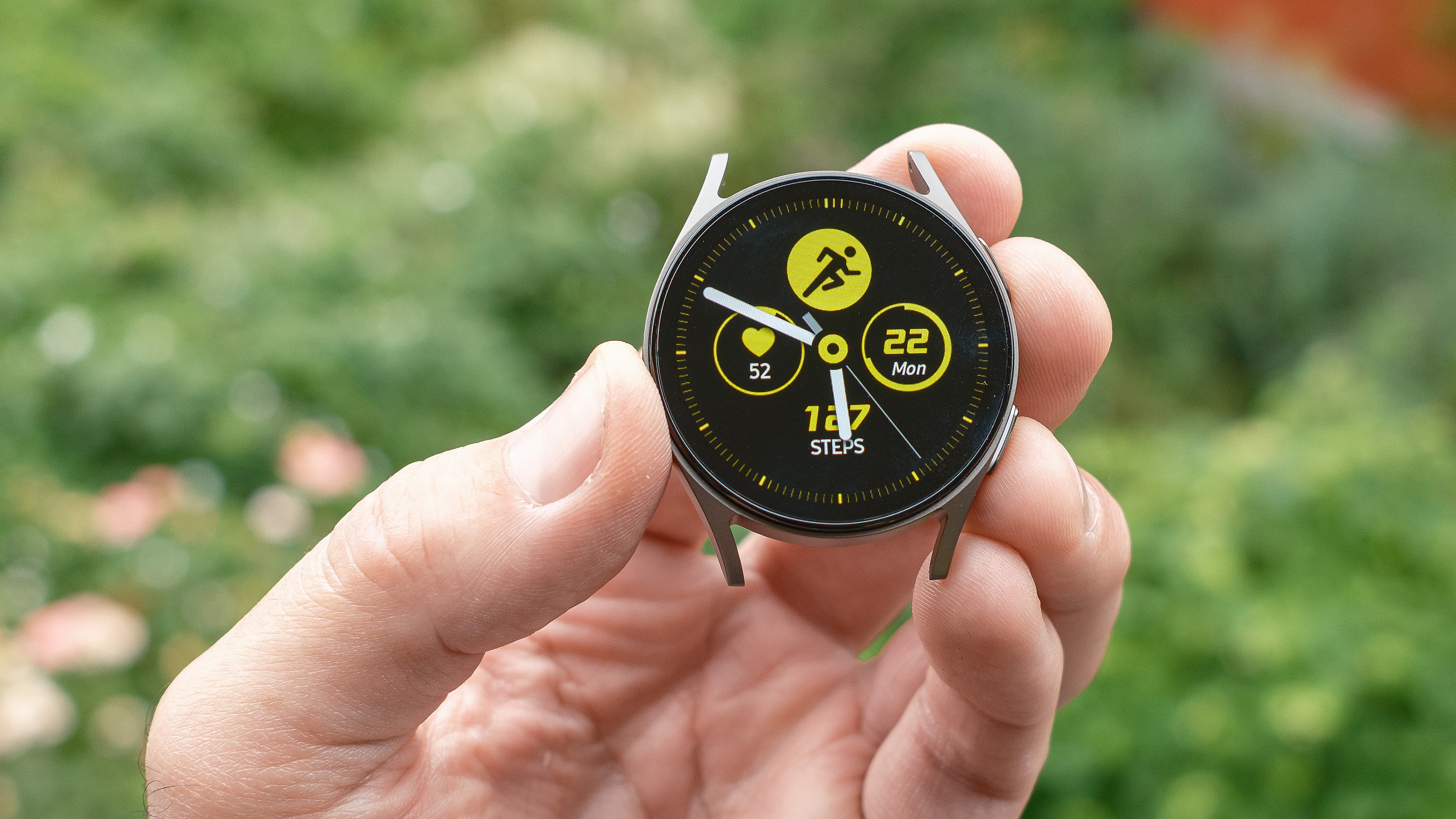 Samsung Galaxy Watch 7 in 40mm on a user's wrist