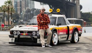 Travis Pastrana's New Gymkhana Car Is a 'Completely Unhinged' Subaru Brat