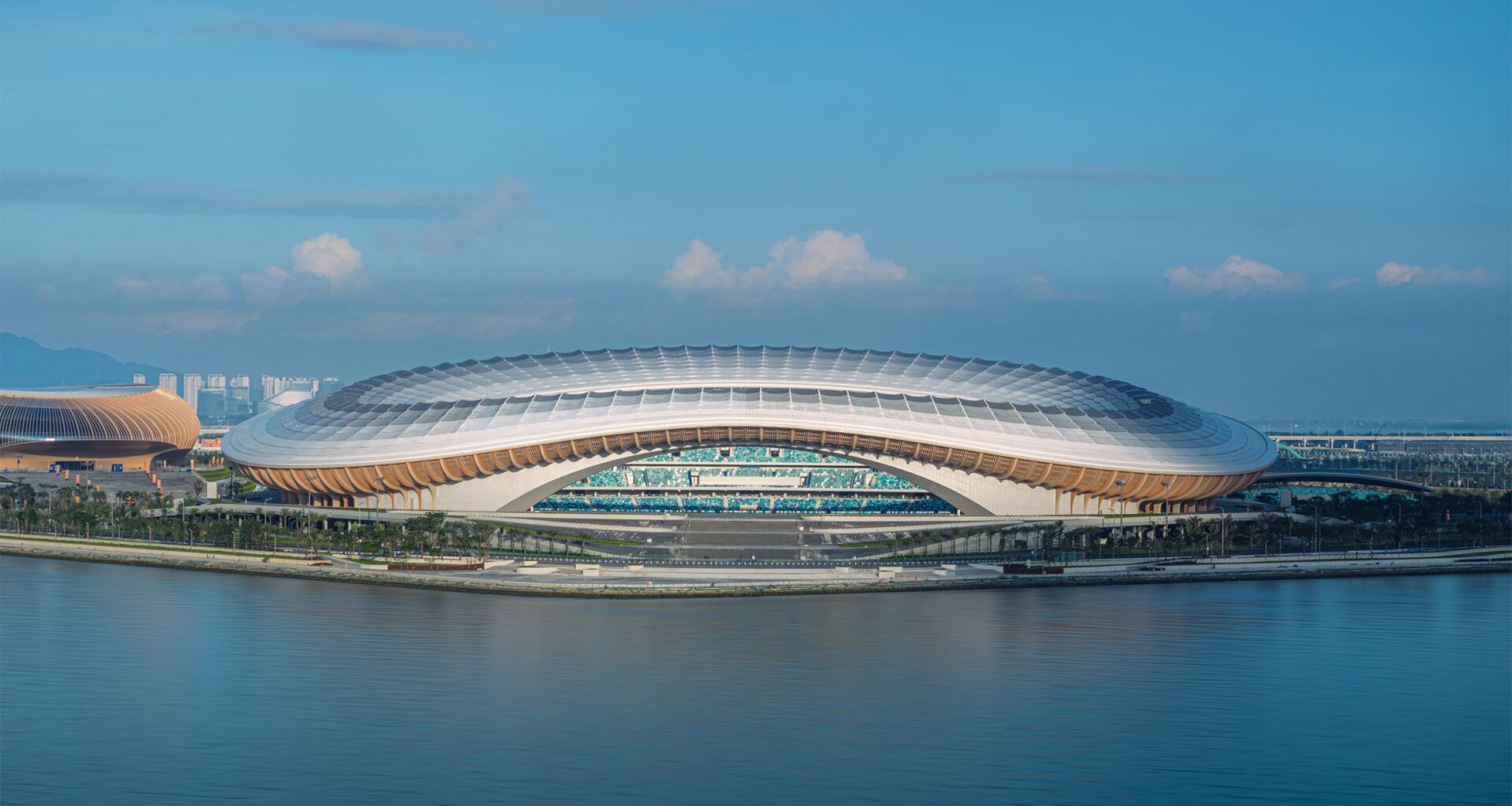 Greater Bay Area Sports Centre by Zaha Hadid Architects