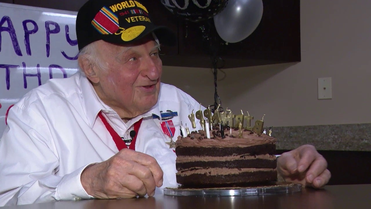 Chicago WWII veteran celebrates 100th birthday after beating cancer again