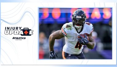 Bears to be without RB D'Andre Swift vs. Bengals 