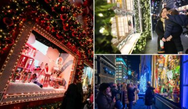 NYC holiday windows 2025: Saks, Macy’s, Bergdorf, Bloomingdale's