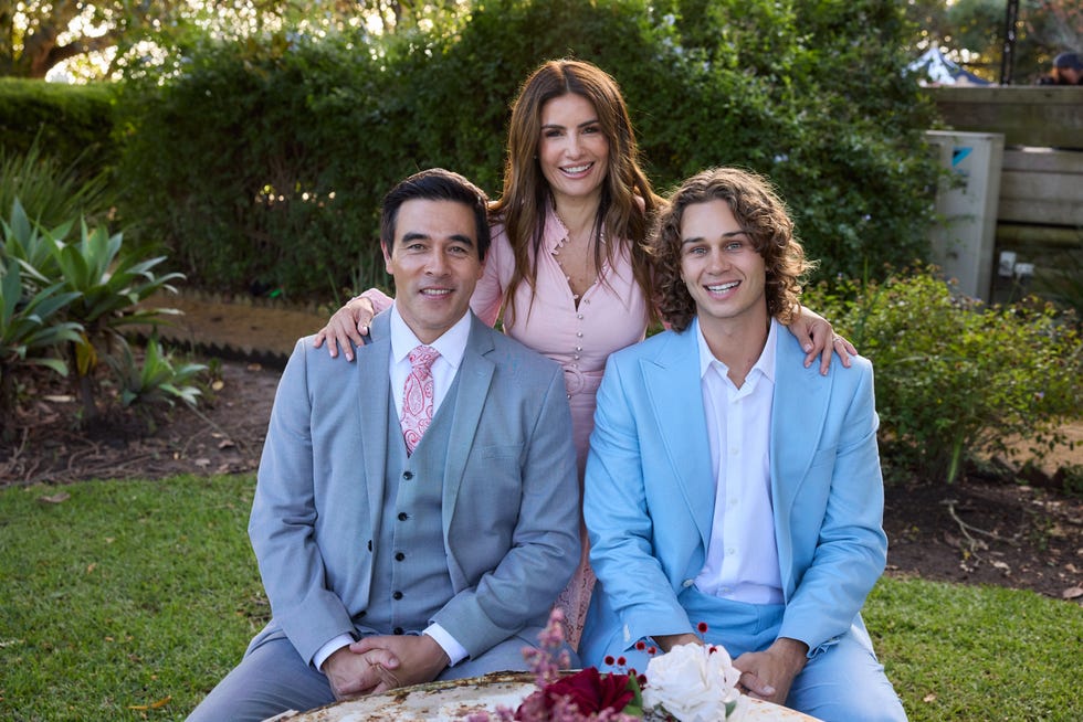 Justin Morgan, Leah Patterson and Theo Poulos in Home and Away justin morgan, leah patterson and theo poulos in home and away