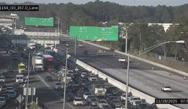 I-10 construction lane closures extend into morning rush – 104.5 WOKV