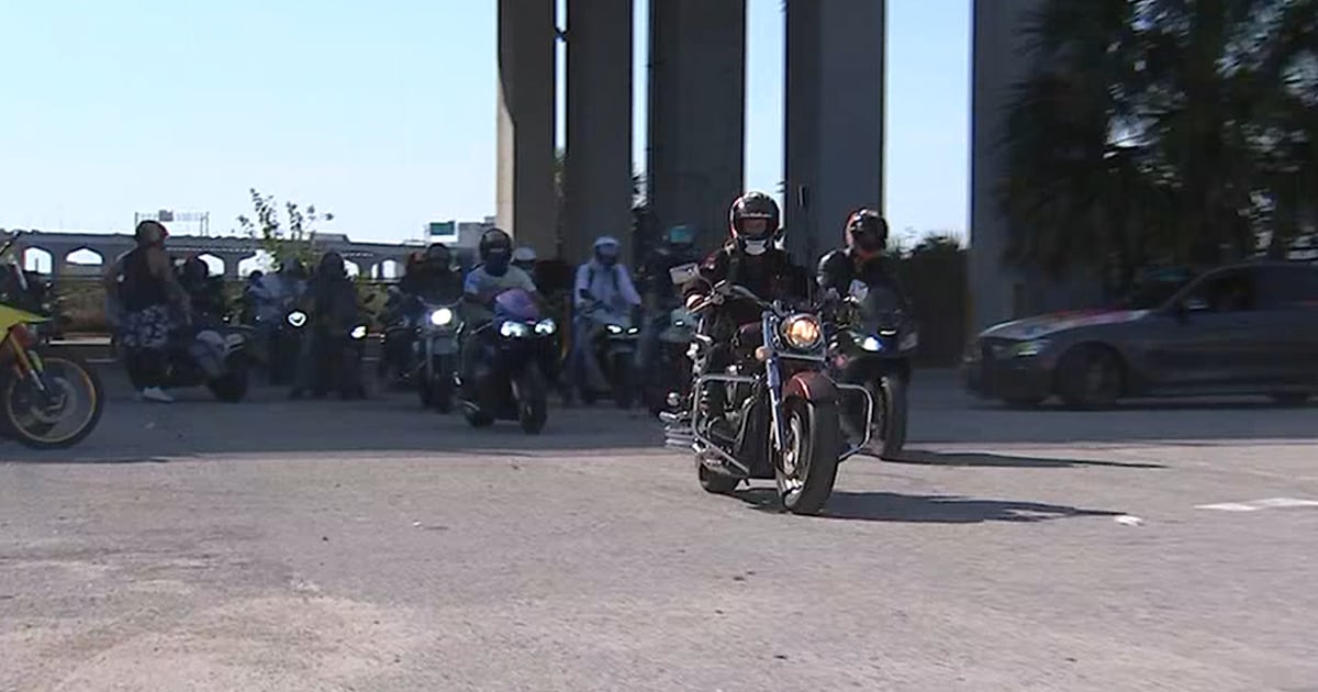Loved ones hold a memorial ride for a Jacksonville man killed in motorcycle crash – Action News Jax