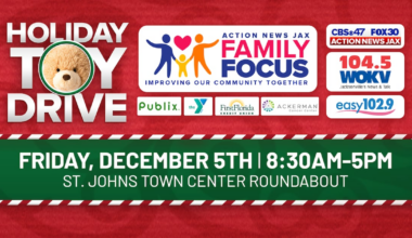 Action News Jax Family Focus Holiday Toy Drive for Wolfson Children’s Hospital and Hubbard House – Action News Jax