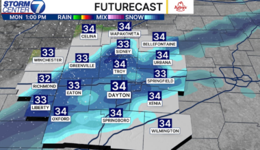 First snowflakes of the season on the way – WHIO TV 7 and WHIO Radio