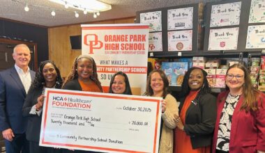 HCA Florida Orange Park Hospital donates $20K to help Orange Park High fight food insecurity – Action News Jax