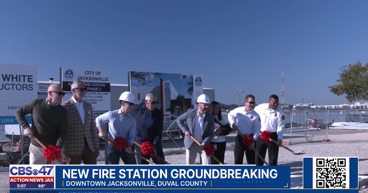 Jacksonville Fire and Rescue breaks ground on new Fire Station 39 – Action News Jax